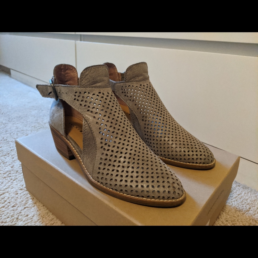 Lucky Brand Leather Boots